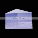 Fused Silica Optical Glass Equilateral Prism