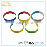 2014 brazil promotional gift silicone flag wristband