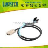 Infiniband CX4 SAS SFF-8470 to 4 SATA,10Gbps,1.0m thumbnail-1