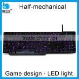 Adjustable Backlit Gaming Keyboard_professional Half Mechanical Keyboard Quality Choice thumbnail-4