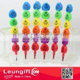 6pcs Pumpkin Stackable Coloring Pencils Stockable Coloring Pen