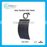 20w Semi Flexible Solar Panel With CE ROHS Approved thumbnail-3