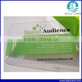 High Quality Plastic Transparent Business Name Card