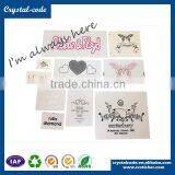 Heat Press Iron on Heat Transfer Label