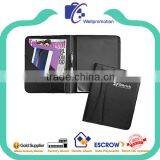 Business Folders, Leather Business Card Folder Padfolio Notebook thumbnail-4