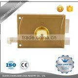 High Security Sliding Button Card Rim Lock thumbnail-3