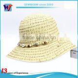 Wholesale Fashion Fedora Hat Paper Braid Straw Hat thumbnail-2