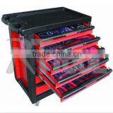 2015 New Desgin Professional Garage Cabinet / Garage Storage/ Tool Trolley With Stainless Top and 220pcs Tools