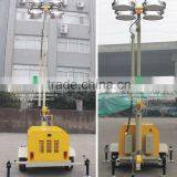 10 Meter Height Diesel Gasoline Generator Mobile Light Tower thumbnail-2
