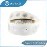 Round Custom Rfid Wet Inlay Sticker