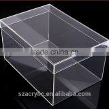 Customized Clear Acrylic Shoe Box Fancy Acrylic Shoe Box thumbnail-3