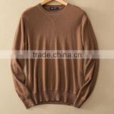 BGA15022 Ladies' cashmere soft fashion round neck plain sweater