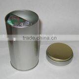 Tea cans, Tea round tin, Air tight tin with tea