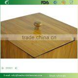 DT015/Bamboo Wooden Bath and Vanity Set Storage Box With Lids thumbnail-3