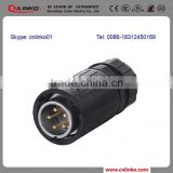Made in china CNLINKO waterproof 5 pin female connector male 5 pin din connector 5 pin plug and socket