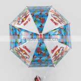 Manual Open Plastic Cartoon Character Print Straight Kids Umbrella thumbnail-6