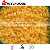 China Vegetables Frozen IQF Yellow Peach Dices Fruit thumbnail-1