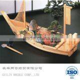 Decoration Sailling Model Wooden Sushi Boat thumbnail-1