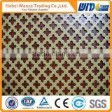 decorative perforated metal sheet/punching hole mesh/perforated sheet with factory