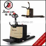 2017 New 2T Pedal Foldable Full Electric Pallet Truck thumbnail-1