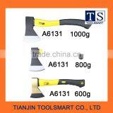Hot Sale Steel Kitchen Hatchet A6131 With Wooden Handle thumbnail-4
