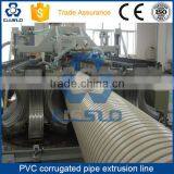 CE STANDARD HIGH PERFORMANCE BIG OUTPUT PE PVC TWIN WALL CORRUGATED PIPE MAKING MACHINE thumbnail-1