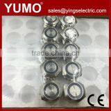 19mm LA19-AJS11EW12VS Metal Push Button Stainless Steel