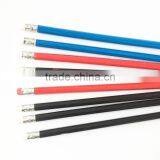 HB Pencil, 7" Black Lead Pencil With Eraser thumbnail-3