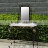 Shabby Chic Antique Vanity Dressing Table thumbnail-1