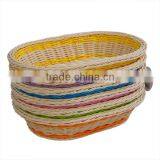 Eco-friendly Poly Rattan Sundries Basket Food Basket thumbnail-1