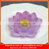 False Blossom Yellow Pistil Lotus Flower Shape Candle thumbnail-1