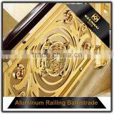 Decoration Aluminum Gold Color Stair Handrail thumbnail-2