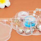 Plum Blossom Shape 7Lattice With Cover Storage Box thumbnail-5