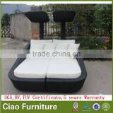 2016 New Design Hetel Poolside Day Bed Outdoor Rattan Sun Bed thumbnail-3