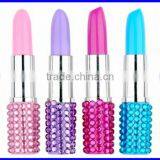 Gift Craft Ball Point Pen Lip Rouge Ball Point Pen With Diamond thumbnail-1