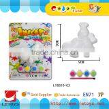 Factory Coloring Plastic Honeybee With Acrylic Paint Brush thumbnail-1