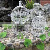 Antique Flower Iron Bird Cage for Sales thumbnail-4