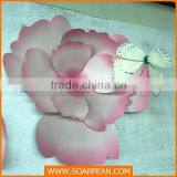 Shopping Mall Artificial Decorative White PVC Flower thumbnail-6