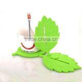 Novelty Design Perfect Kitchen Decoration Colorful Lovely Shape High Quality Felt Coasters thumbnail-1