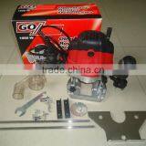 GOLDENTOOL 6mm/8mm 1200w Power Small Plunge Router Milling Machine Portabel Electric Hand Mini Wood Router thumbnail-5