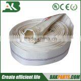 White PVC Lined Garden Canvas Water Hose For Irrigation thumbnail-4