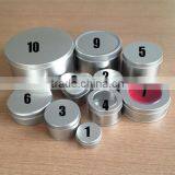 Round Aluminum Tin Box With Screw Top Lid thumbnail-4