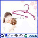 High Quality PP Plastic Baby Short Clothes Hangers thumbnail-3