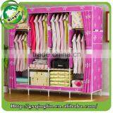 Big Size 170*45*170cm Nice Folding Wardrobe Closet Cabinet Made in China Factory thumbnail-6