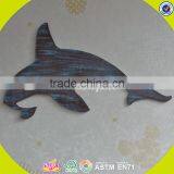 2017 New Design Home Decorations Wooden Wall Hanging Top Fashion Whale Shape Wooden Wall Hanging W09D016 thumbnail-6