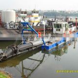 hydraulic suction dredger vessel cleaning mud/sand