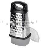 538-80 4 Side Stainless Steel Grater With Bowl