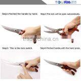 Manufacturers Selling Chicken Bone Cut Wooden Kitchen Scissors High-end Gift Box thumbnail-6