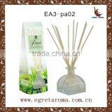 Popular Customized Glass Bottle With Rattan Sticks for Hotel Automatic Air Freshener