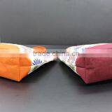 Flora Print Jute Shopping Bag With Bottom One Color Fabric Jute thumbnail-3